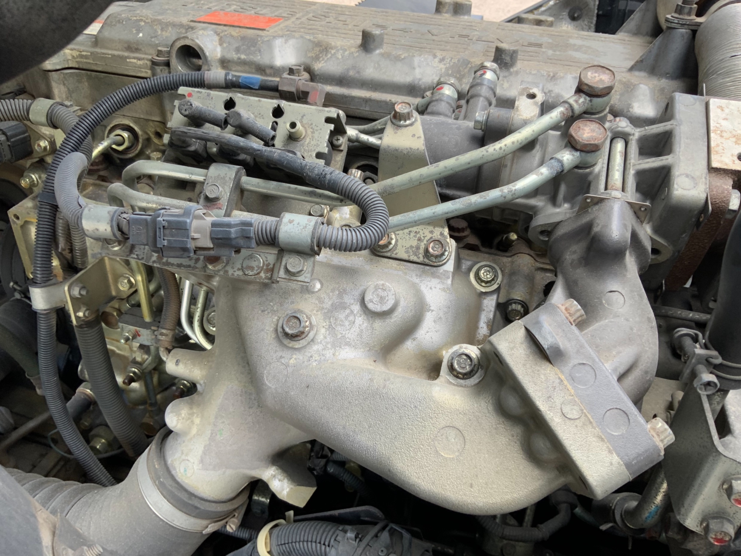 2009 MITSUBISHI FK600 FIGHTER MANUAL CRANE TRUCK