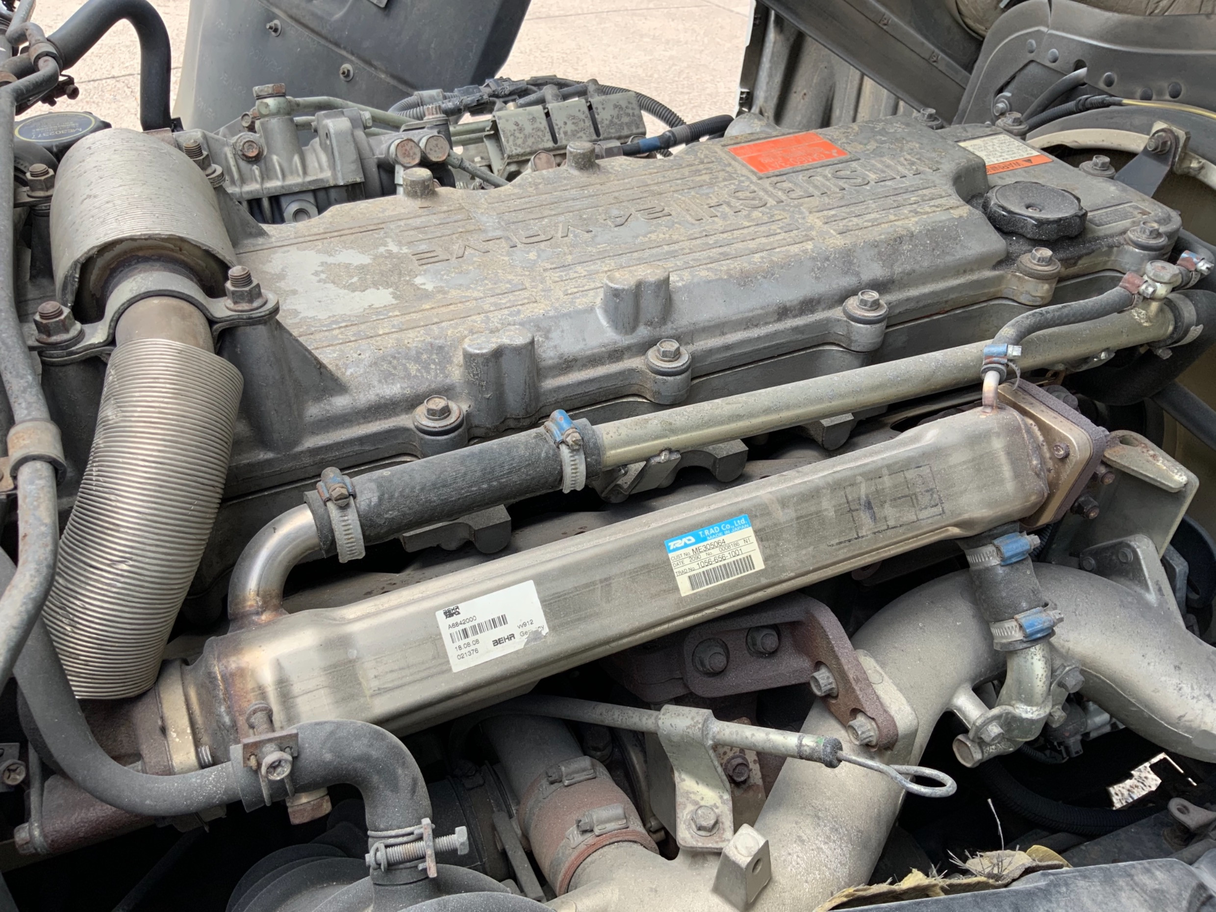 2009 MITSUBISHI FK600 FIGHTER MANUAL CRANE TRUCK