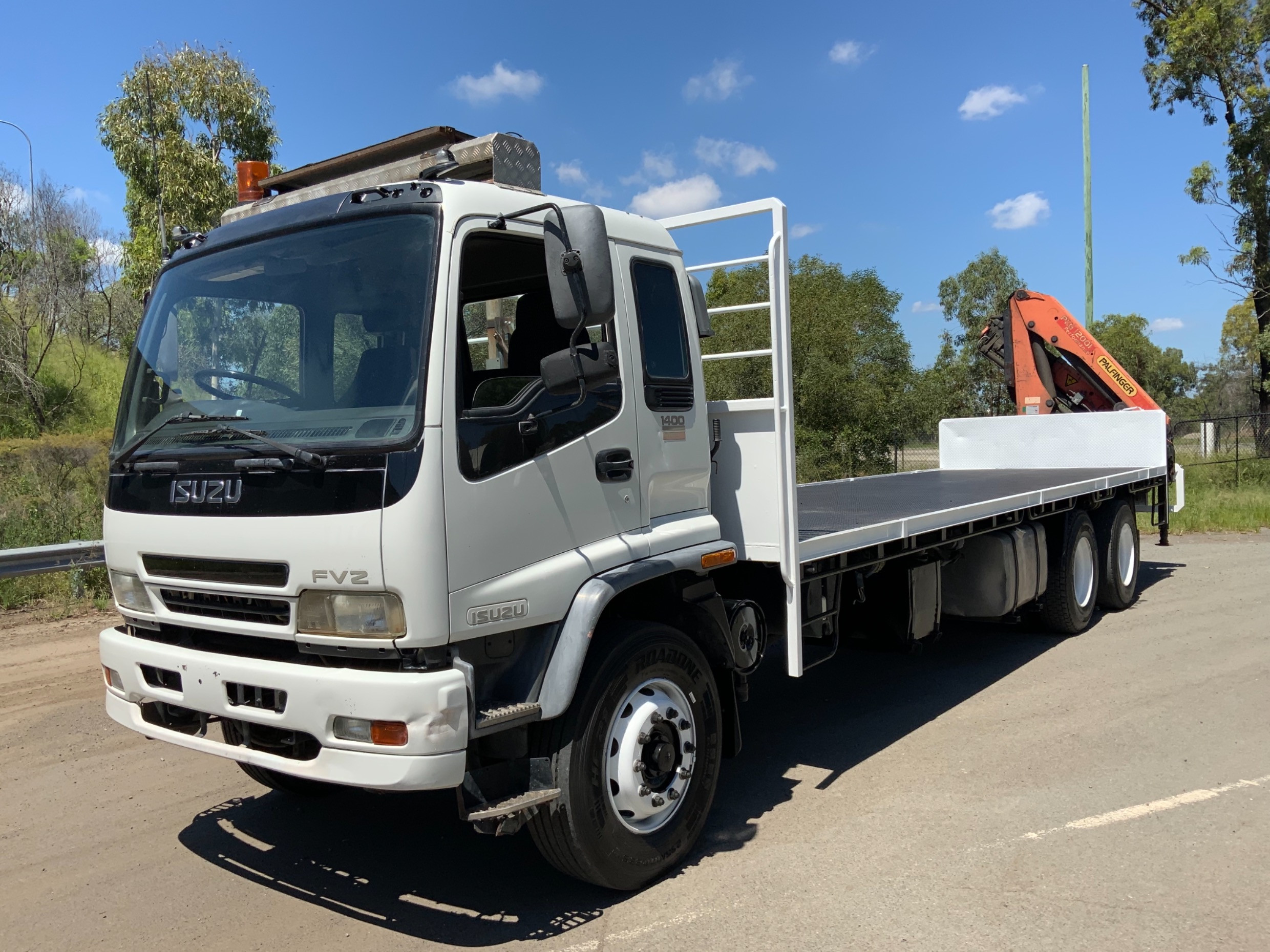 ISUZU FVZ1400 TRUCK FVZ1400 MANUAL CRANE TRUCK
