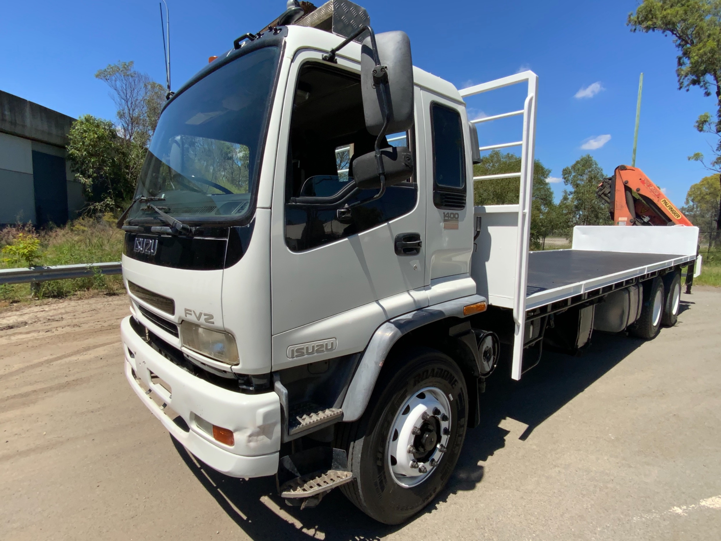 ISUZU FVZ1400 TRUCK FVZ1400 MANUAL CRANE TRUCK