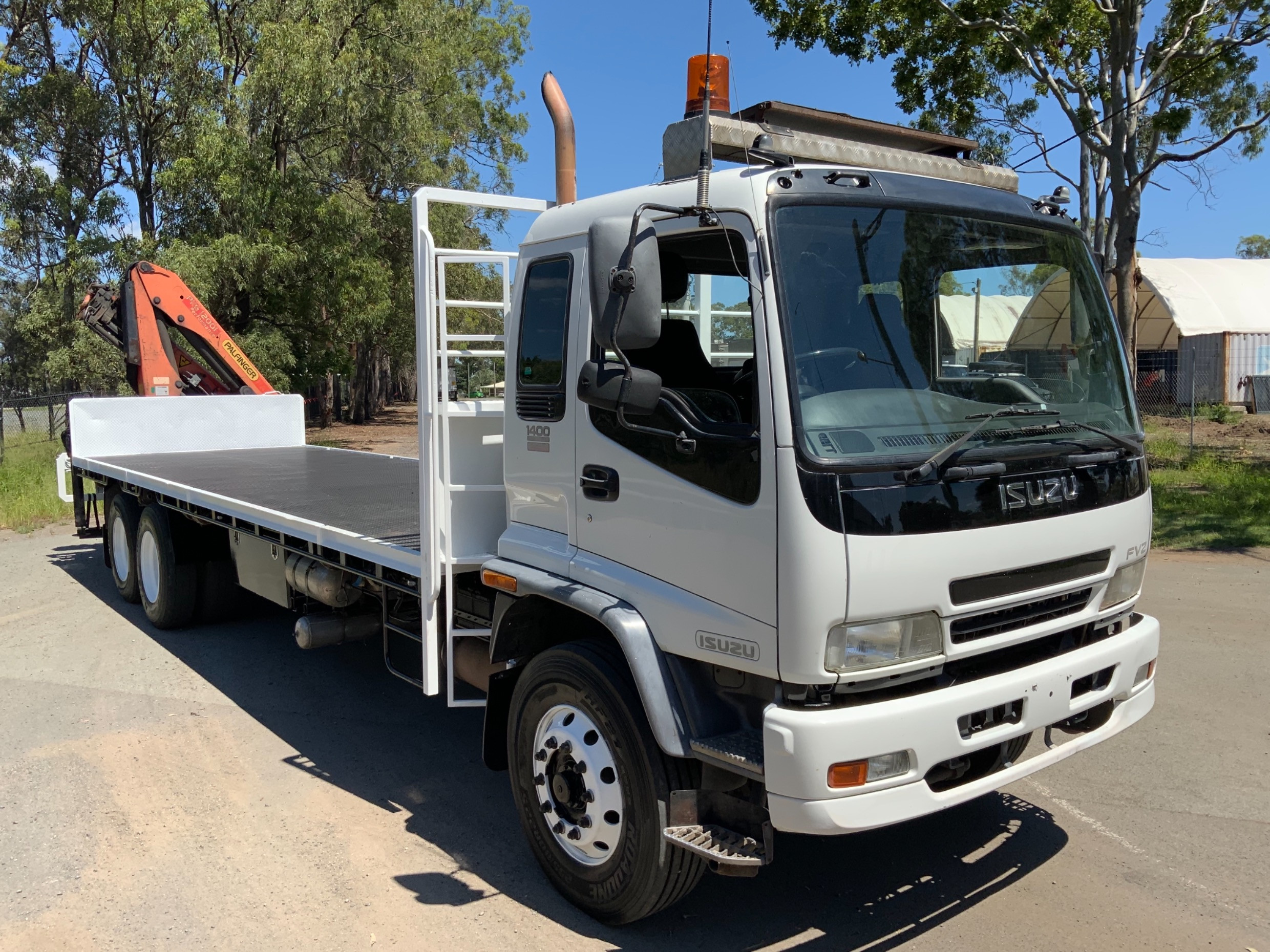 ISUZU FVZ1400 TRUCK FVZ1400 MANUAL CRANE TRUCK