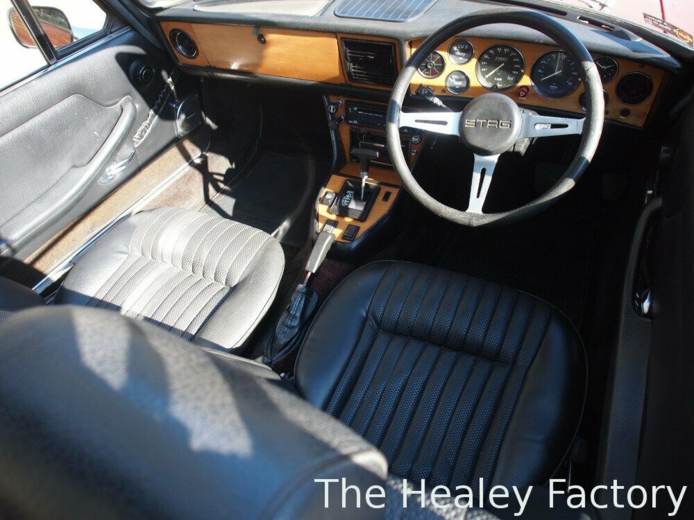 1977 TRIUMPH STAG 3 SP AUTOMATIC 2D CONVERTIBLE
