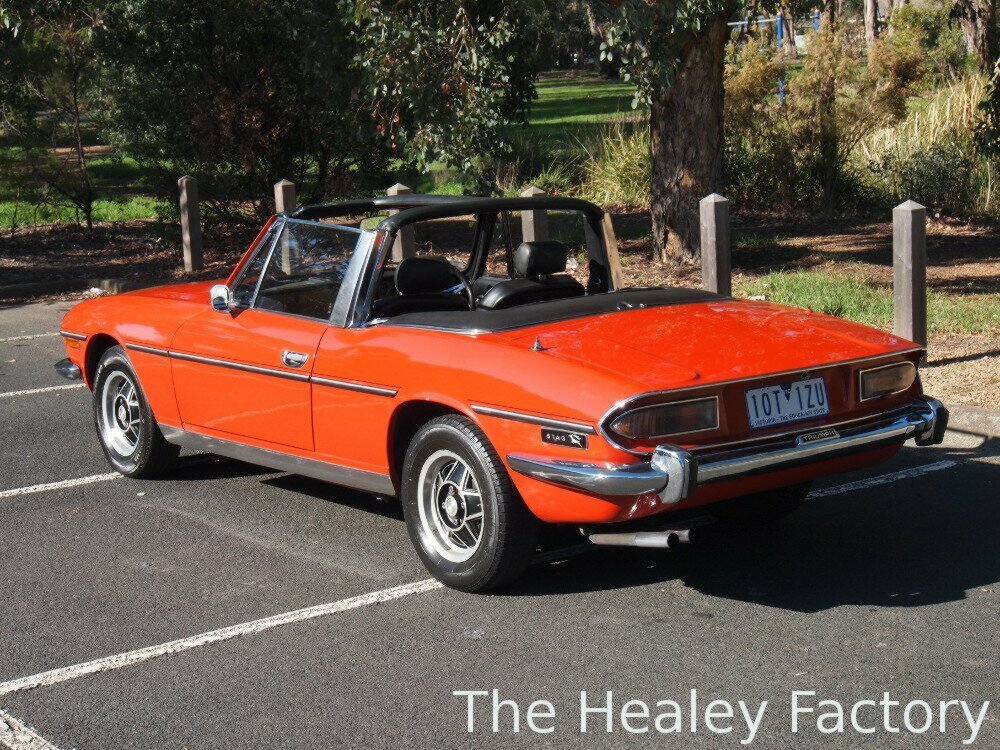 1977 TRIUMPH STAG 3 SP AUTOMATIC 2D CONVERTIBLE