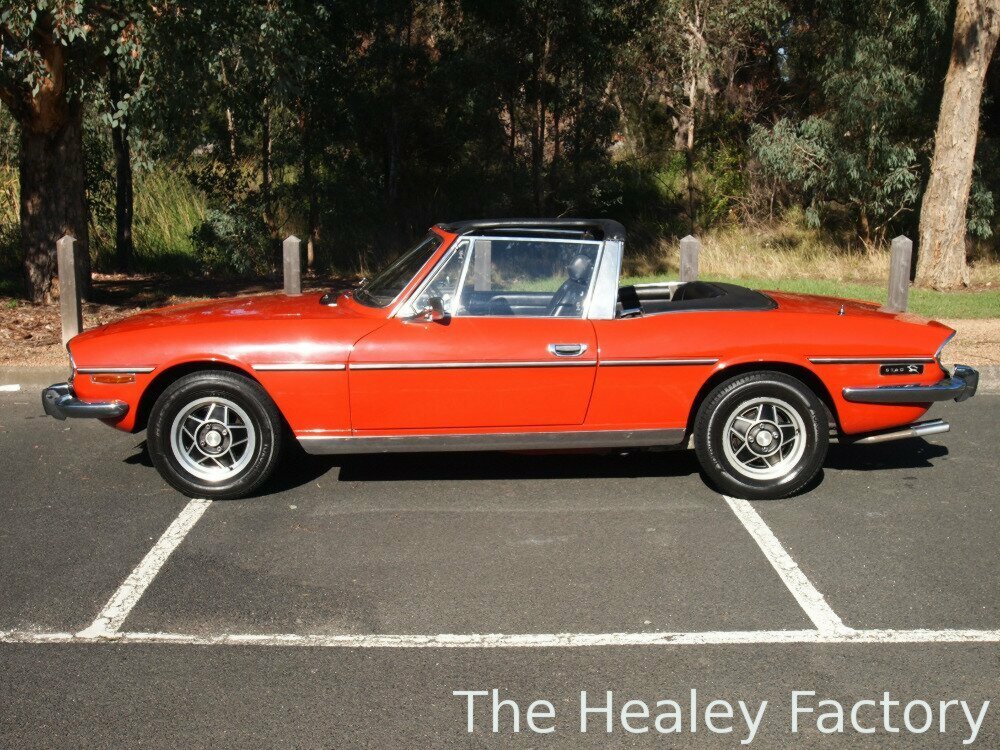 1977 TRIUMPH STAG 3 SP AUTOMATIC 2D CONVERTIBLE