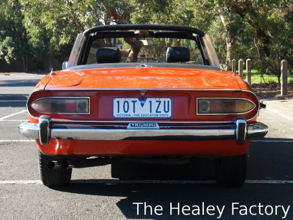 1977 TRIUMPH STAG 3 SP AUTOMATIC 2D CONVERTIBLE