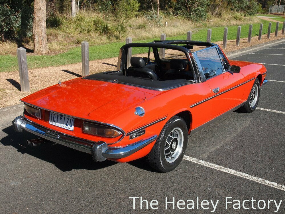 1977 TRIUMPH STAG 3 SP AUTOMATIC 2D CONVERTIBLE