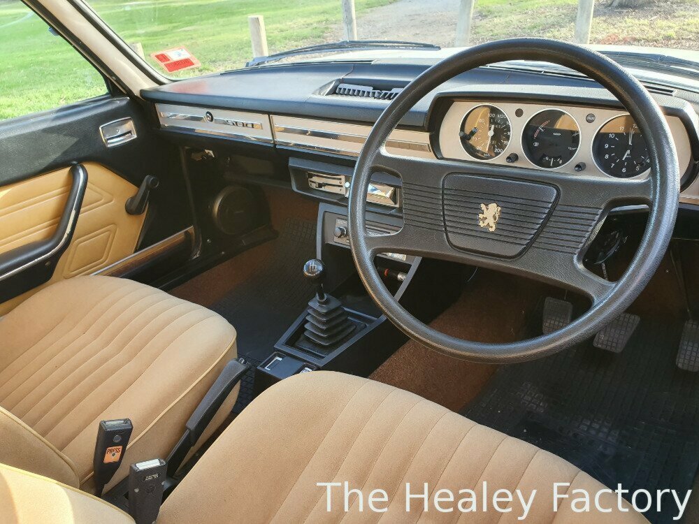 1981 PEUGEOT 504 GLD 4 SP MANUAL 4D SEDAN