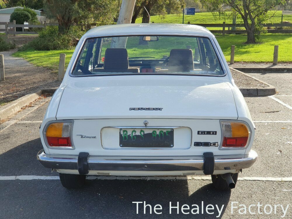 1981 PEUGEOT 504 GLD 4 SP MANUAL 4D SEDAN