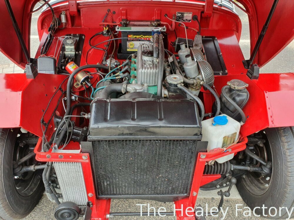 1960 AUSTIN HEALEY SPRITE MK I 4 SP MANUAL 2D ROADSTER