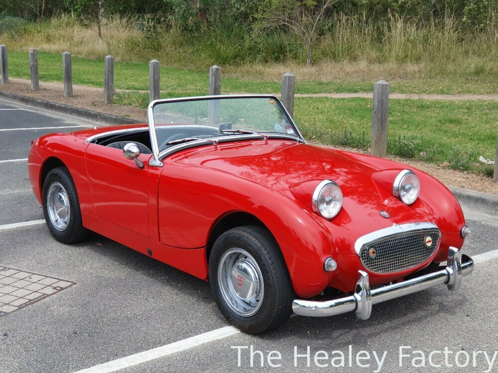 1960 AUSTIN HEALEY SPRITE MK I 4 SP MANUAL 2D ROADSTER