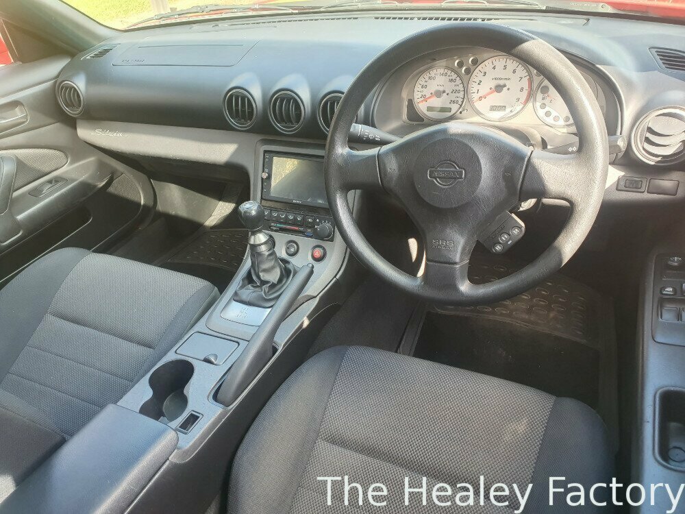 2002 NISSAN 200SX S15 SPEC R 6 SP MANUAL 2D COUPE