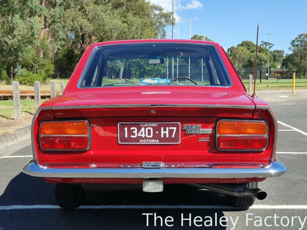 1971 FIAT 124 BC SPORT 5 SP MANUAL 2D COUPE