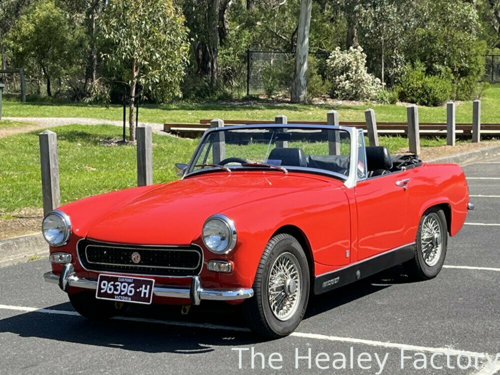 1970 MG MIDGET SPORTS 4 SP MANUAL 2D ROADSTER