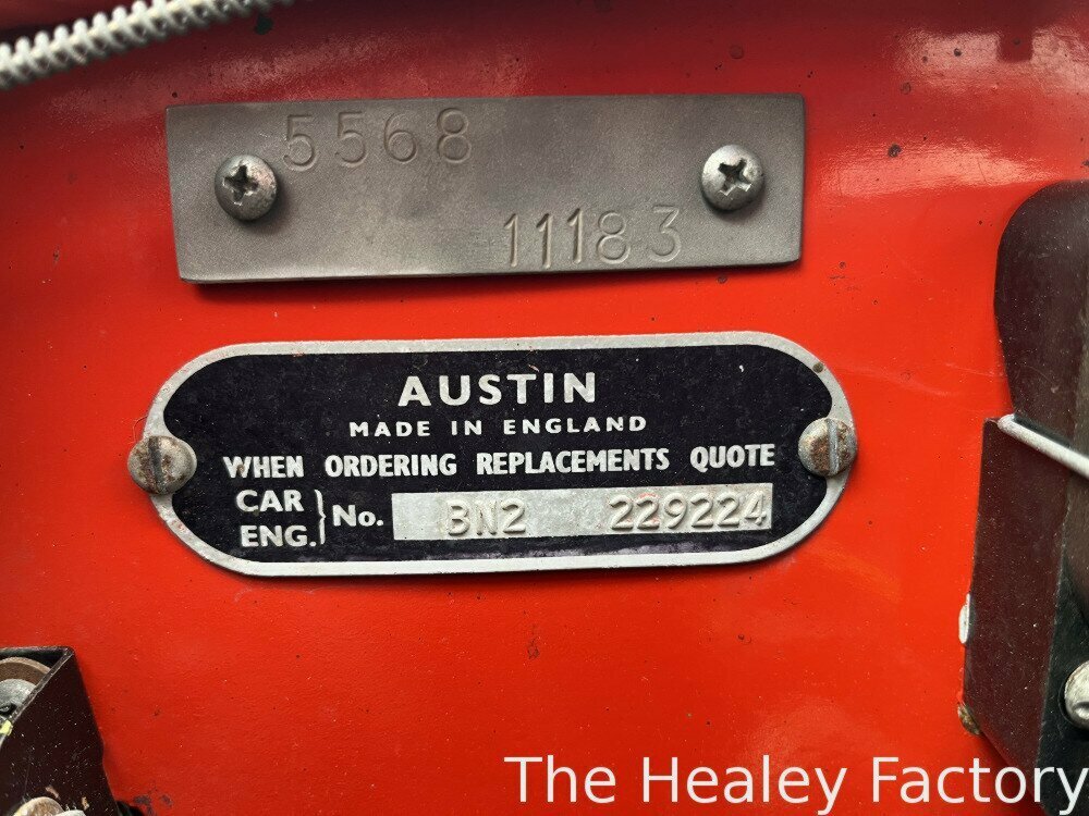 1956 AUSTIN HEALEY 100 BN2 CONVERTIBLE