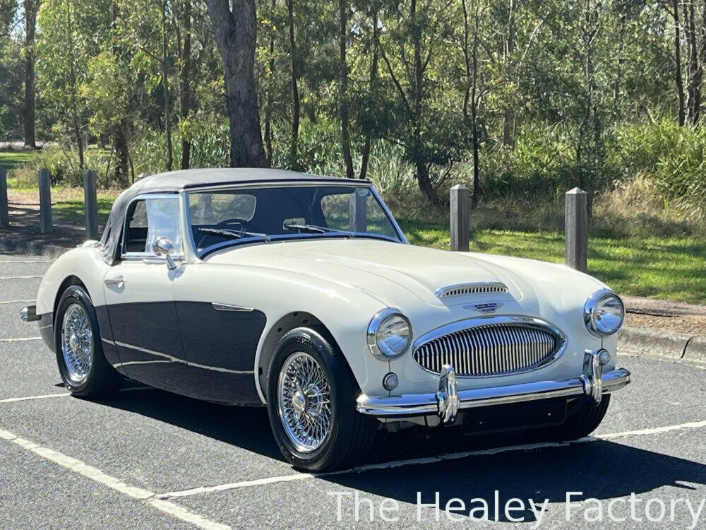 1962 AUSTIN HEALEY 3000 MKII 4 SP MANUAL + O/DRIVE 2D ROADSTER