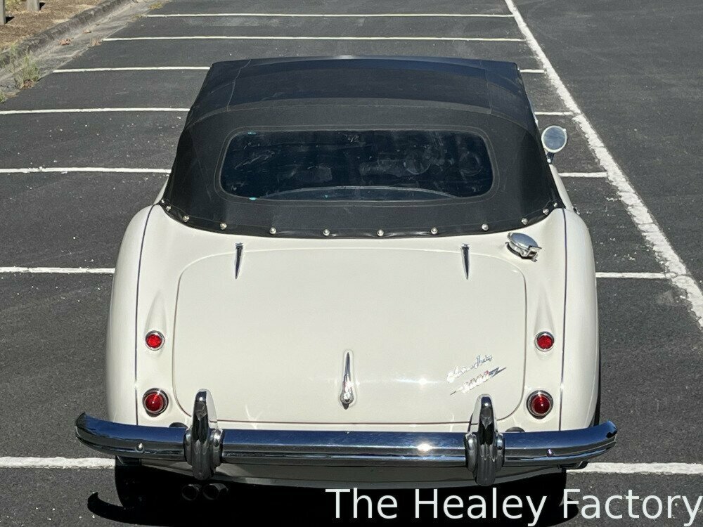 1962 AUSTIN HEALEY 3000 MKII 4 SP MANUAL + O/DRIVE 2D ROADSTER