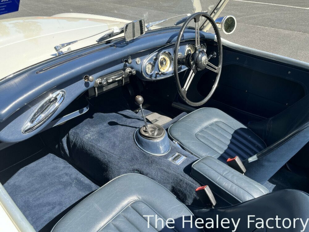 1962 AUSTIN HEALEY 3000 MKII 4 SP MANUAL + O/DRIVE 2D ROADSTER