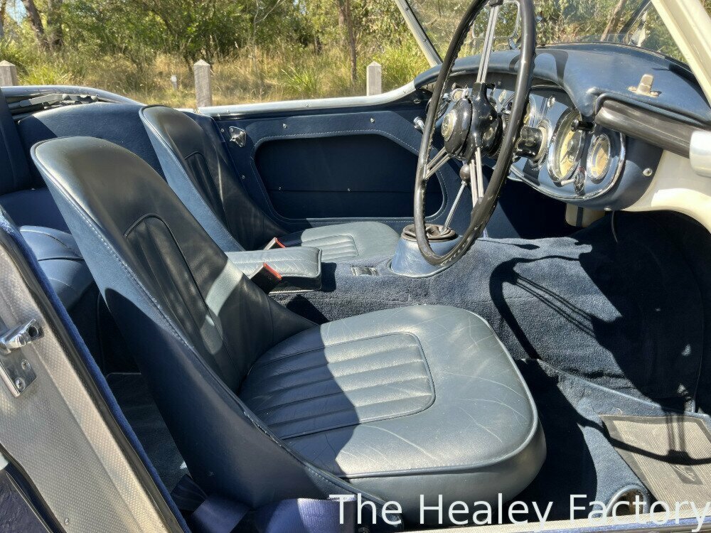 1962 AUSTIN HEALEY 3000 MKII 4 SP MANUAL + O/DRIVE 2D ROADSTER