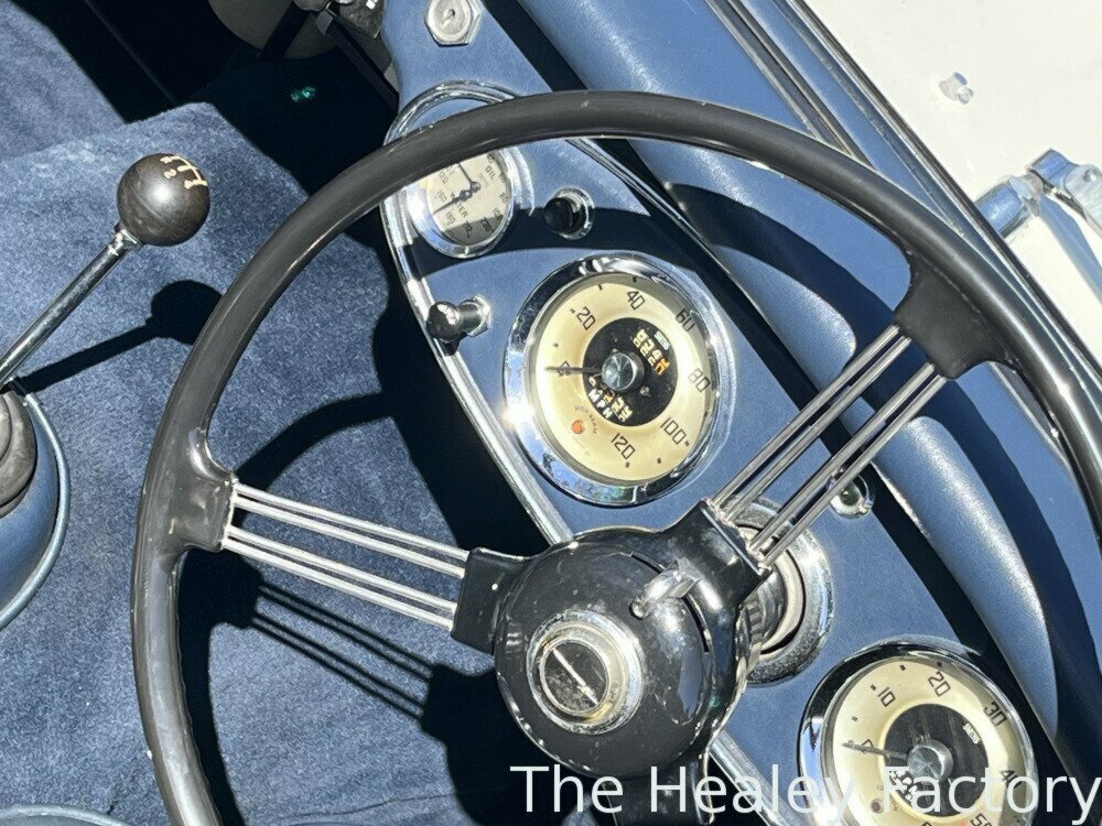 1962 AUSTIN HEALEY 3000 MKII 4 SP MANUAL + O/DRIVE 2D ROADSTER