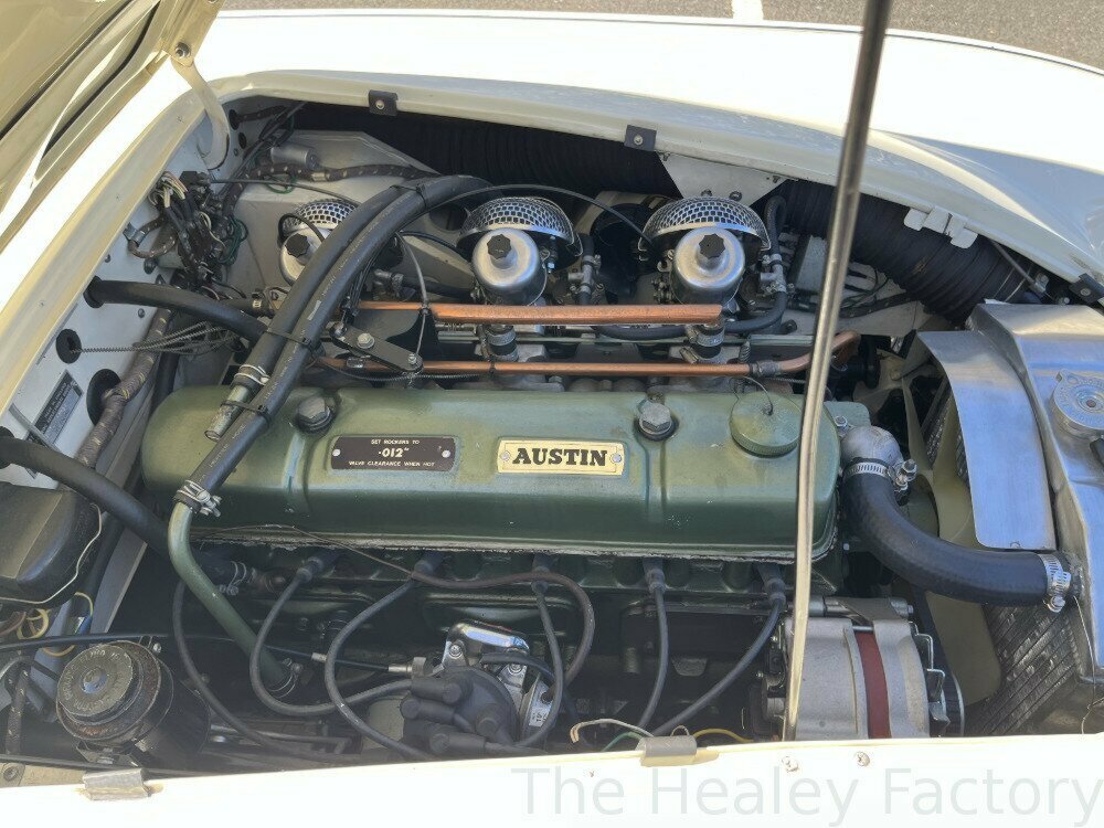 1962 AUSTIN HEALEY 3000 MKII 4 SP MANUAL + O/DRIVE 2D ROADSTER