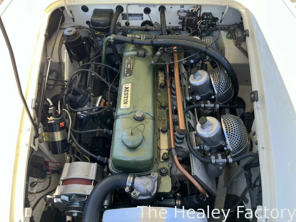 1962 AUSTIN HEALEY 3000 MKII 4 SP MANUAL + O/DRIVE 2D ROADSTER