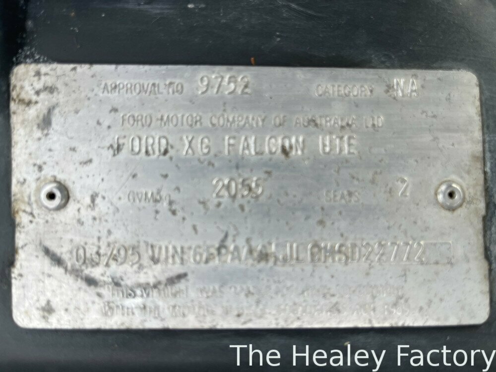 1995 FORD FALCON XG XR6 5 SP MANUAL 2D UTILITY