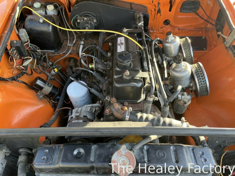 1972 M.G. B MK 2 4 SP MANUAL + O/DRIVE 2D ROADSTER