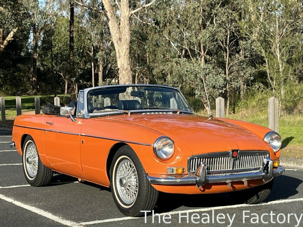 1972 M.G. B MK 2 4 SP MANUAL + O/DRIVE 2D ROADSTER