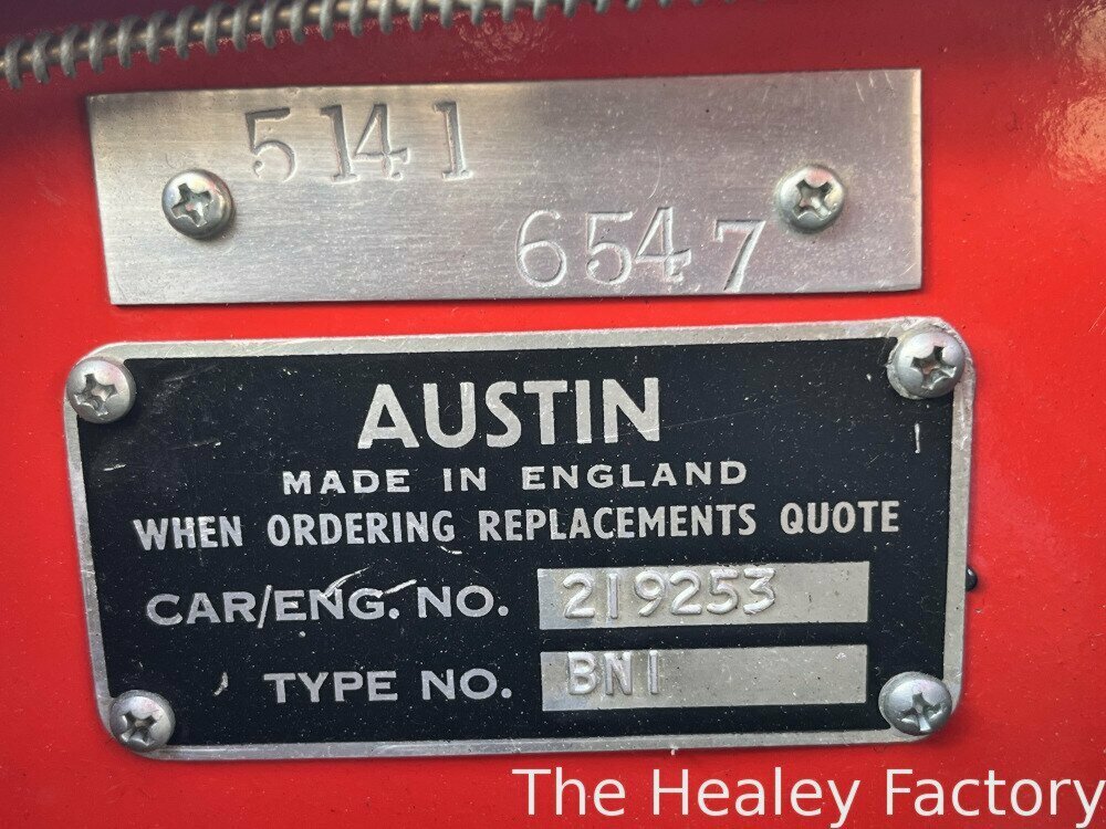 1954 AUSTIN HEALEY 100 BN1 CONVERTIBLE