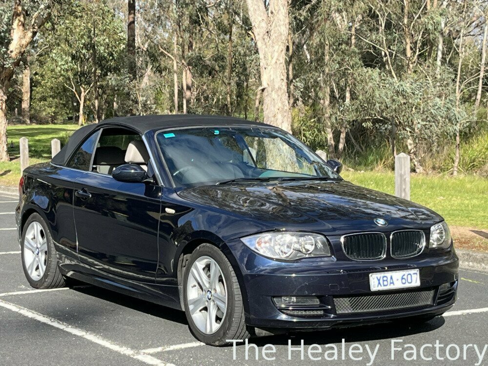 2009 BMW 125I 1 SERIES 6 SP AUTO STEPTRONIC 2D CONVERTIBLE