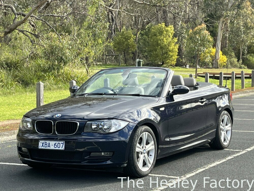 2009 BMW 125I 1 SERIES 6 SP AUTO STEPTRONIC 2D CONVERTIBLE