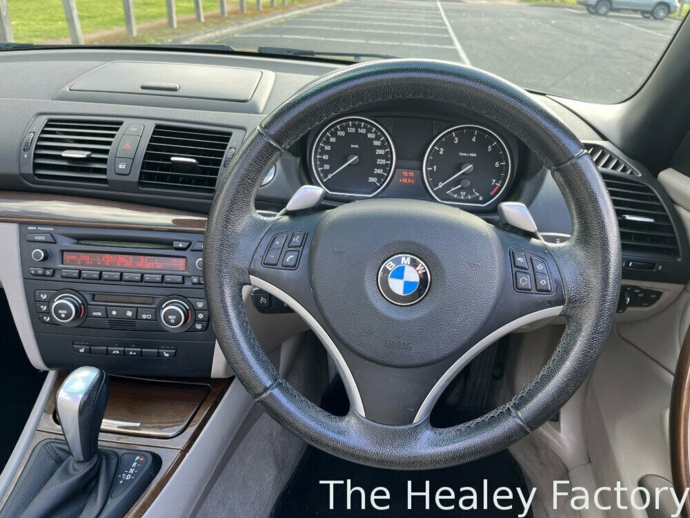 2009 BMW 125I 1 SERIES 6 SP AUTO STEPTRONIC 2D CONVERTIBLE