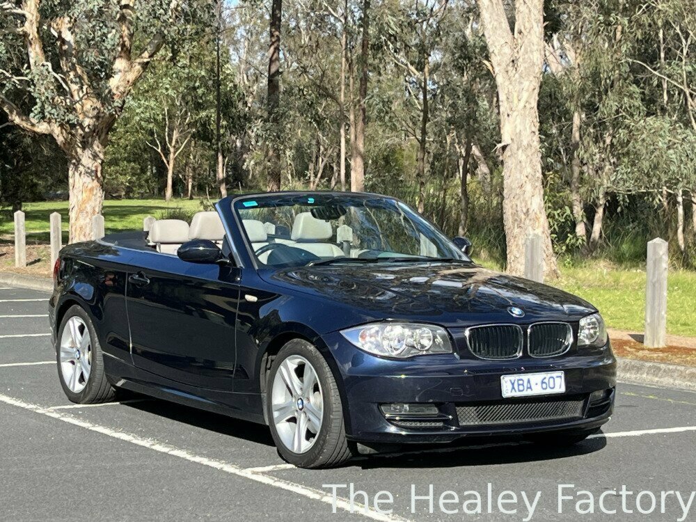 2009 BMW 125I 1 SERIES 6 SP AUTO STEPTRONIC 2D CONVERTIBLE