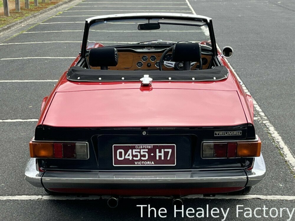 1973 TRIUMPH TR6 4 SP MANUAL 2D ROADSTER