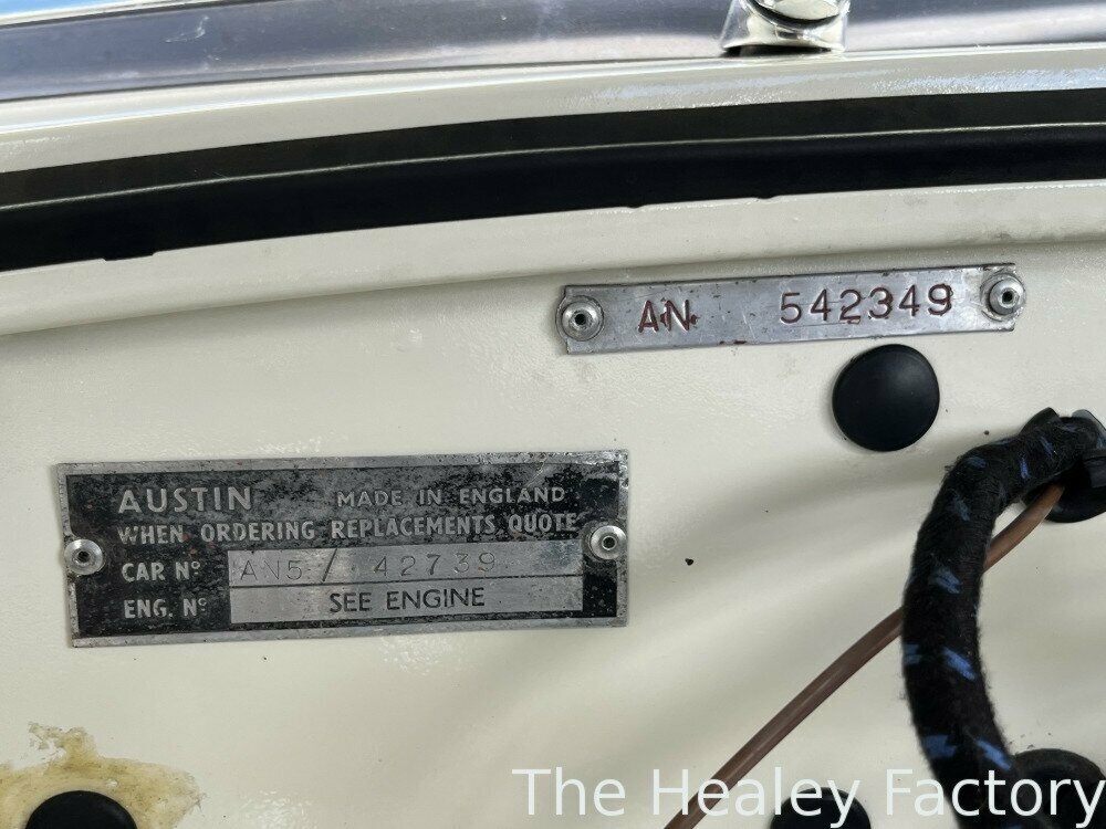 1960 AUSTIN HEALEY SPRITE MK I 4 SP MANUAL 2D ROADSTER