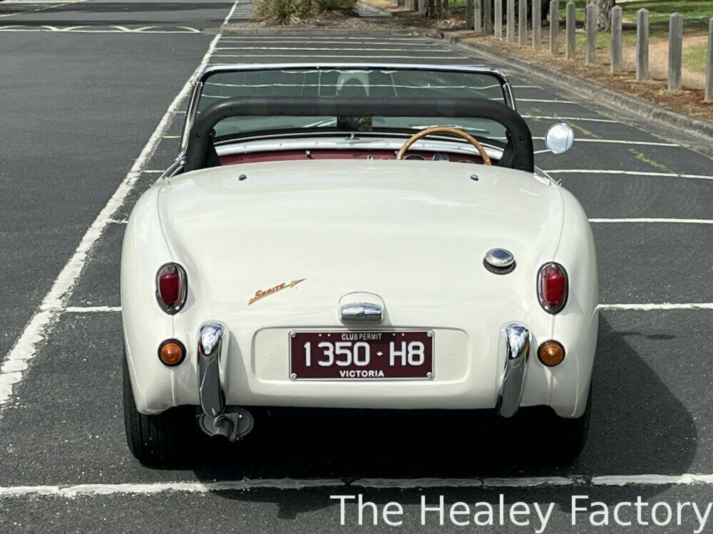 1960 AUSTIN HEALEY SPRITE MK I 4 SP MANUAL 2D ROADSTER