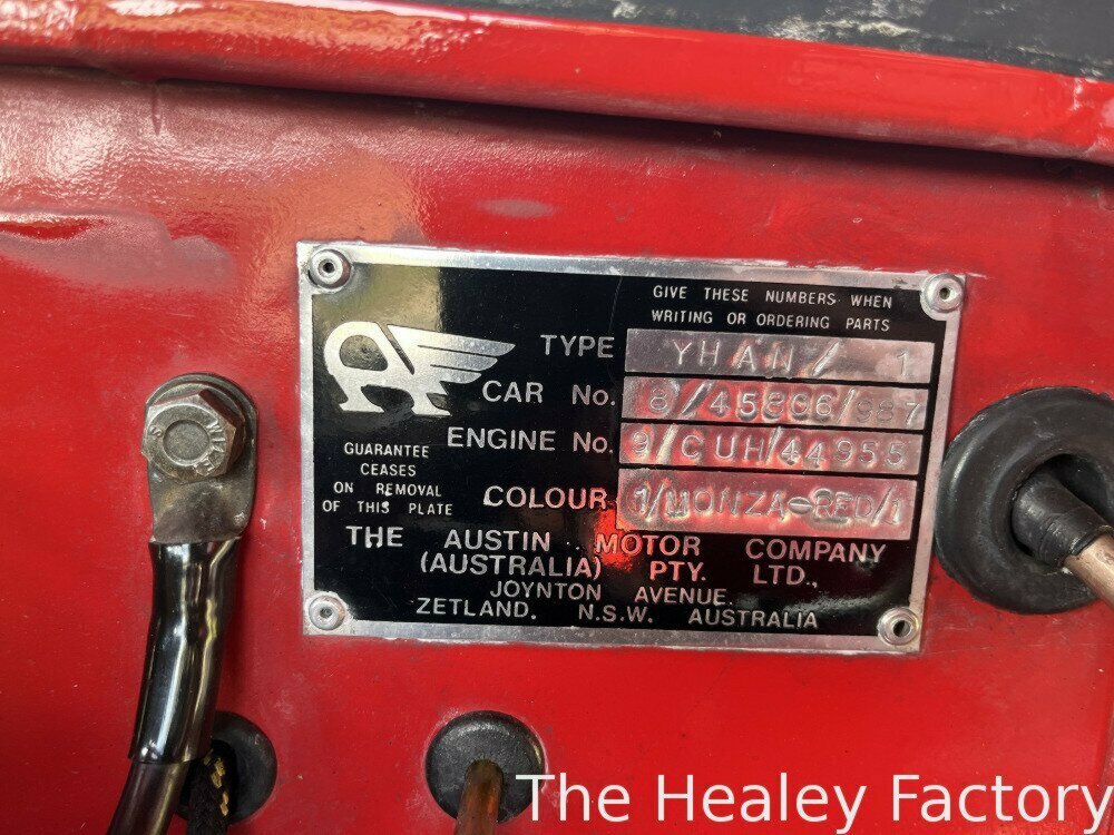 1960 AUSTIN HEALEY SPRITE SPORTS 4 SP MANUAL 2D ROADSTER