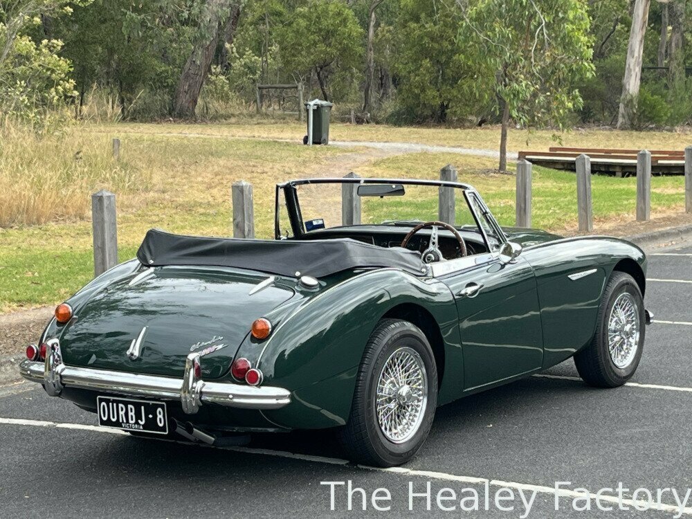1966 AUSTIN HEALEY 3000 MK III BJ8 4 SP MANUAL + O/DRIVE 2D ROADSTER