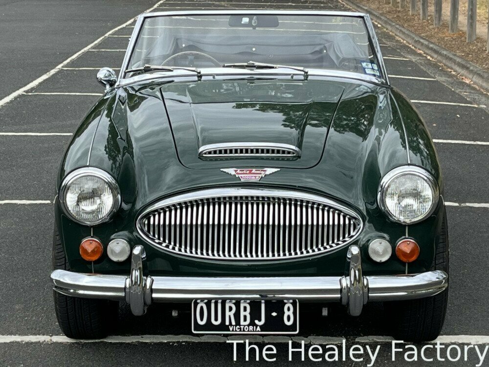 1966 AUSTIN HEALEY 3000 MK III BJ8 4 SP MANUAL + O/DRIVE 2D ROADSTER