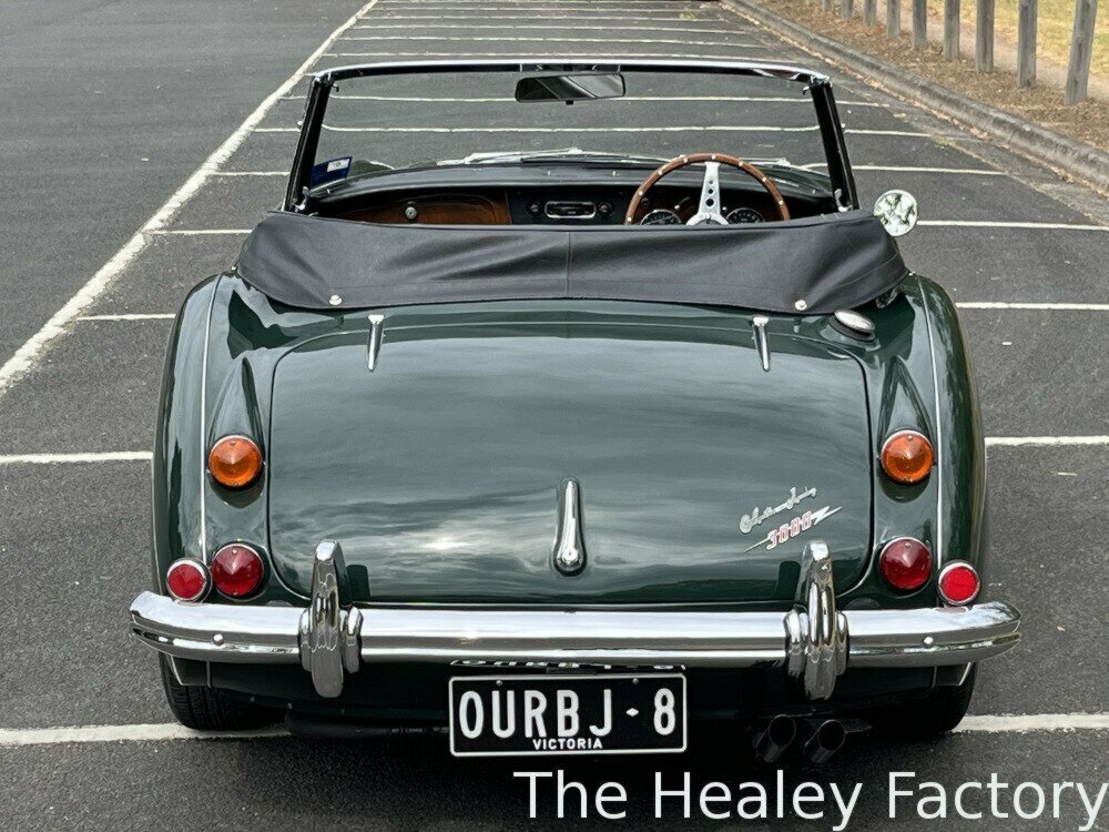 1966 AUSTIN HEALEY 3000 MK III BJ8 4 SP MANUAL + O/DRIVE 2D ROADSTER