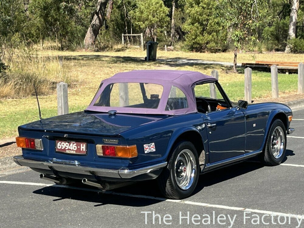 1972 TRIUMPH TR 6 MANUAL + O/DRIVE 2D CONVERTIBLE