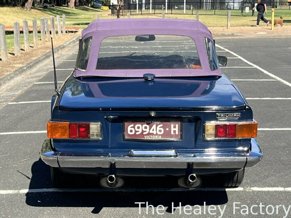 1972 TRIUMPH TR 6 MANUAL + O/DRIVE 2D CONVERTIBLE