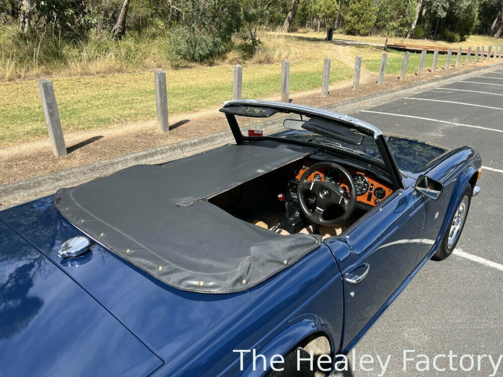 1972 TRIUMPH TR 6 MANUAL + O/DRIVE 2D CONVERTIBLE