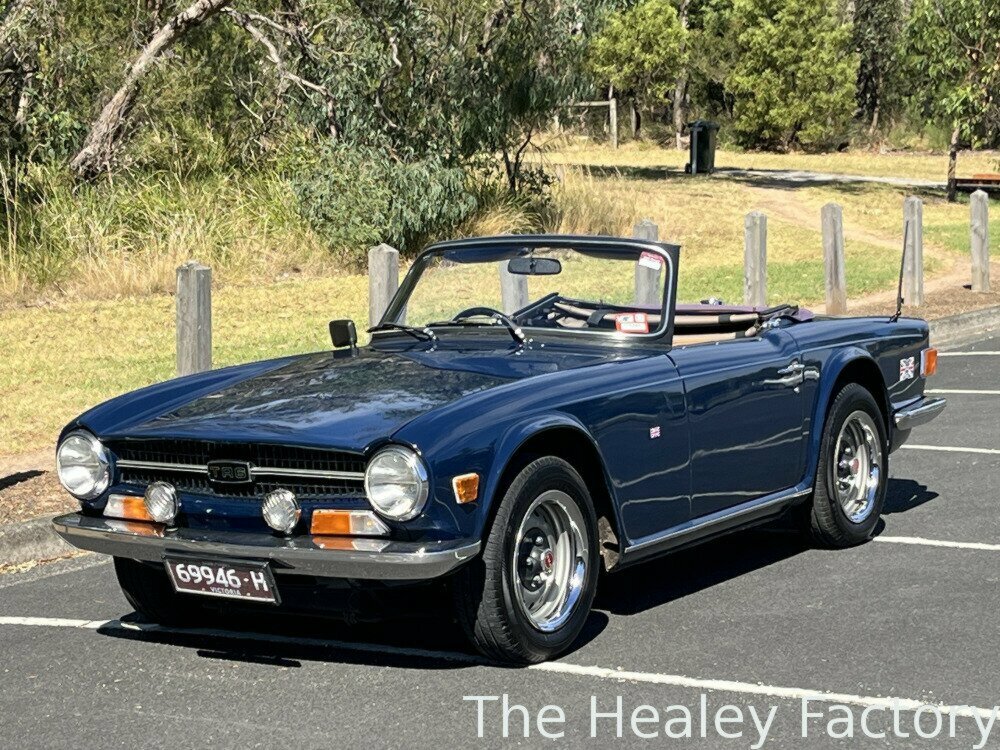 1972 TRIUMPH TR 6 MANUAL + O/DRIVE 2D CONVERTIBLE