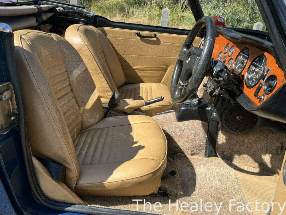 1972 TRIUMPH TR 6 MANUAL + O/DRIVE 2D CONVERTIBLE