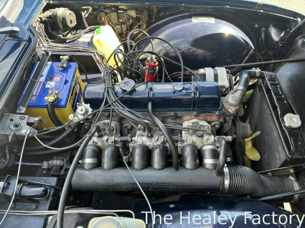 1972 TRIUMPH TR 6 MANUAL + O/DRIVE 2D CONVERTIBLE
