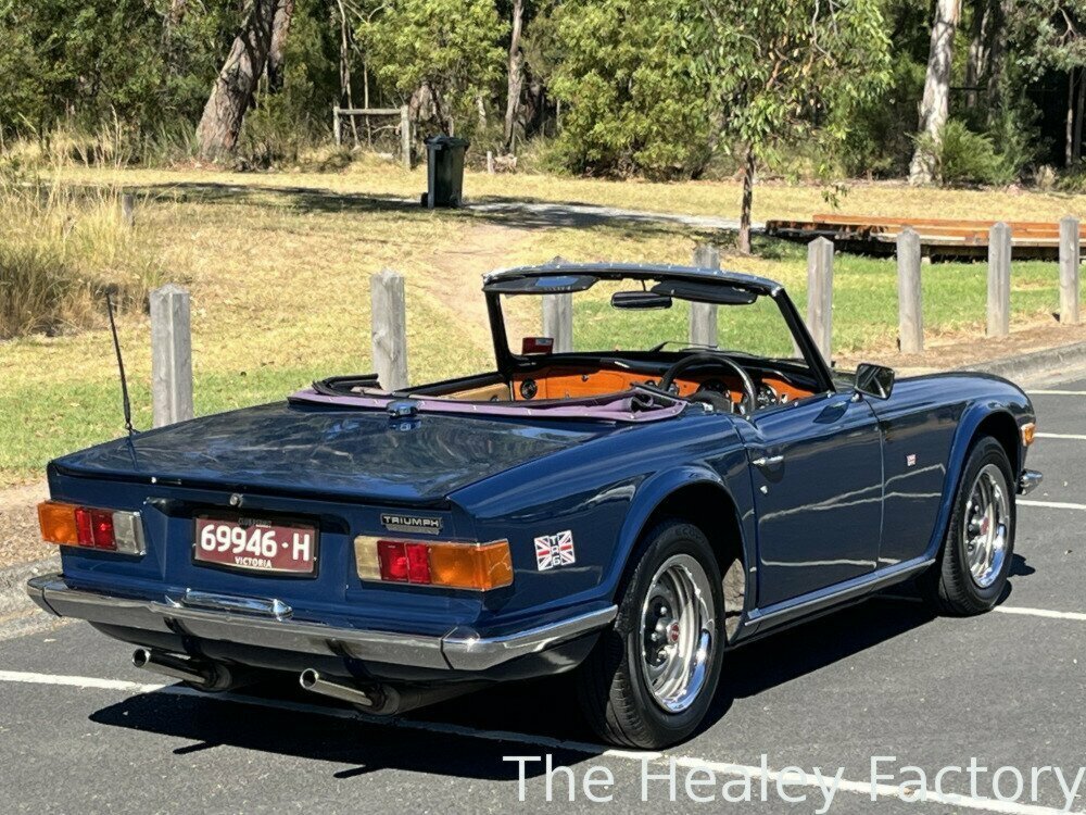 1972 TRIUMPH TR 6 MANUAL + O/DRIVE 2D CONVERTIBLE