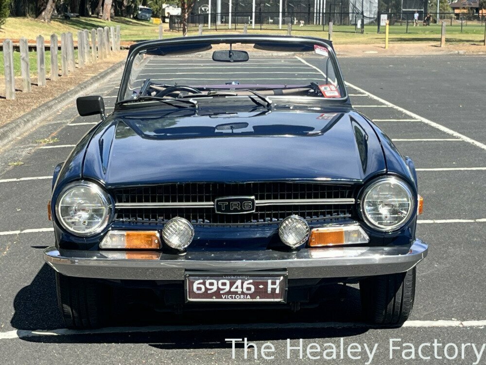 1972 TRIUMPH TR 6 MANUAL + O/DRIVE 2D CONVERTIBLE