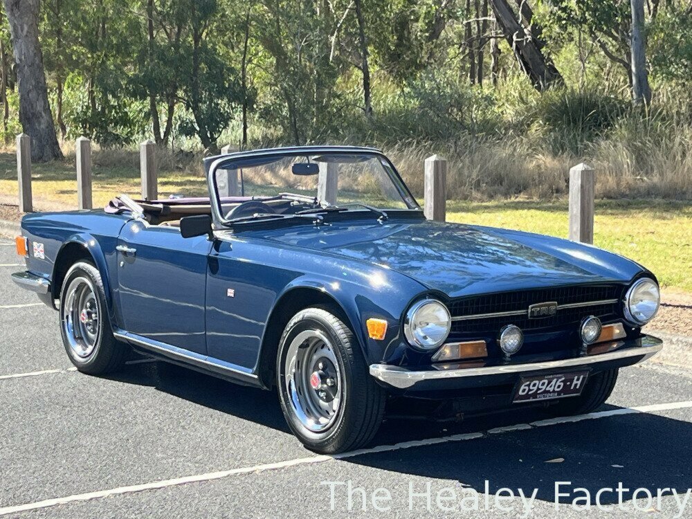1972 TRIUMPH TR 6 MANUAL + O/DRIVE 2D CONVERTIBLE