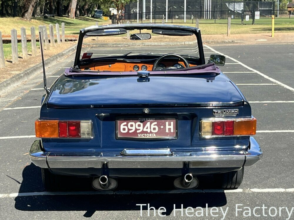 1972 TRIUMPH TR 6 MANUAL + O/DRIVE 2D CONVERTIBLE